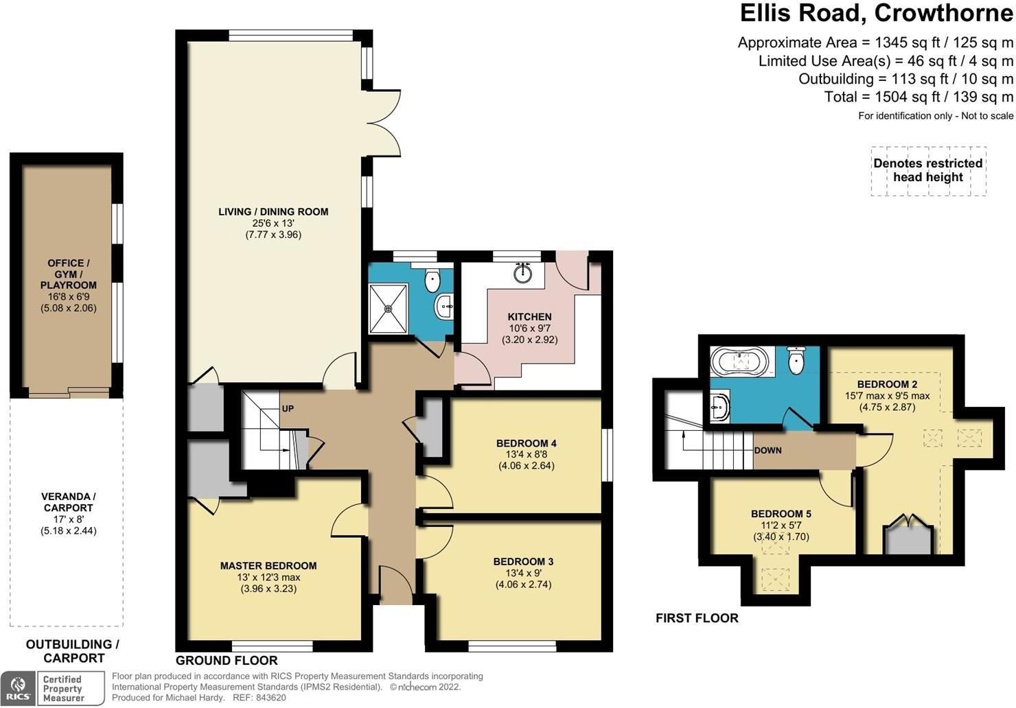 5 bed detached bungalow for sale in Ellis Road, Crowthorne RG45 Zoopla
