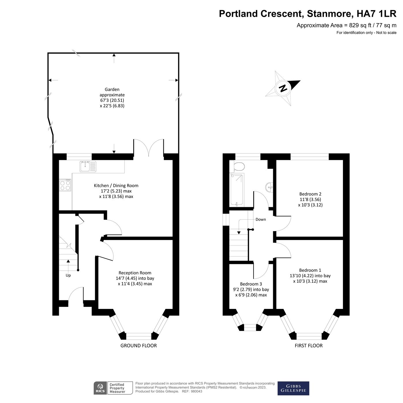 3 bed semidetached house for sale in Portland Crescent, Stanmore