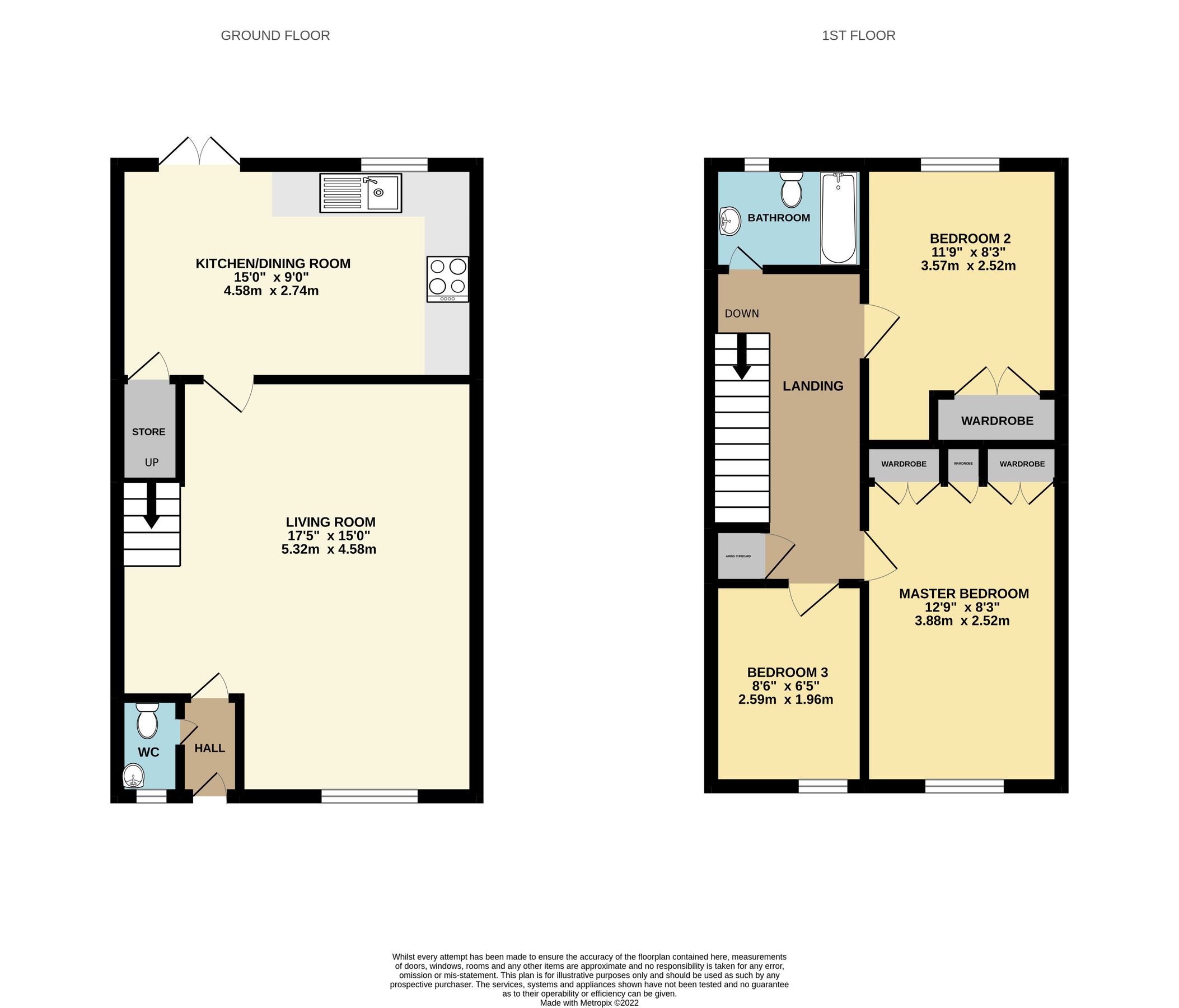 3 bed terraced house for sale in White Tree Close, Fair Oak, Eastleigh
