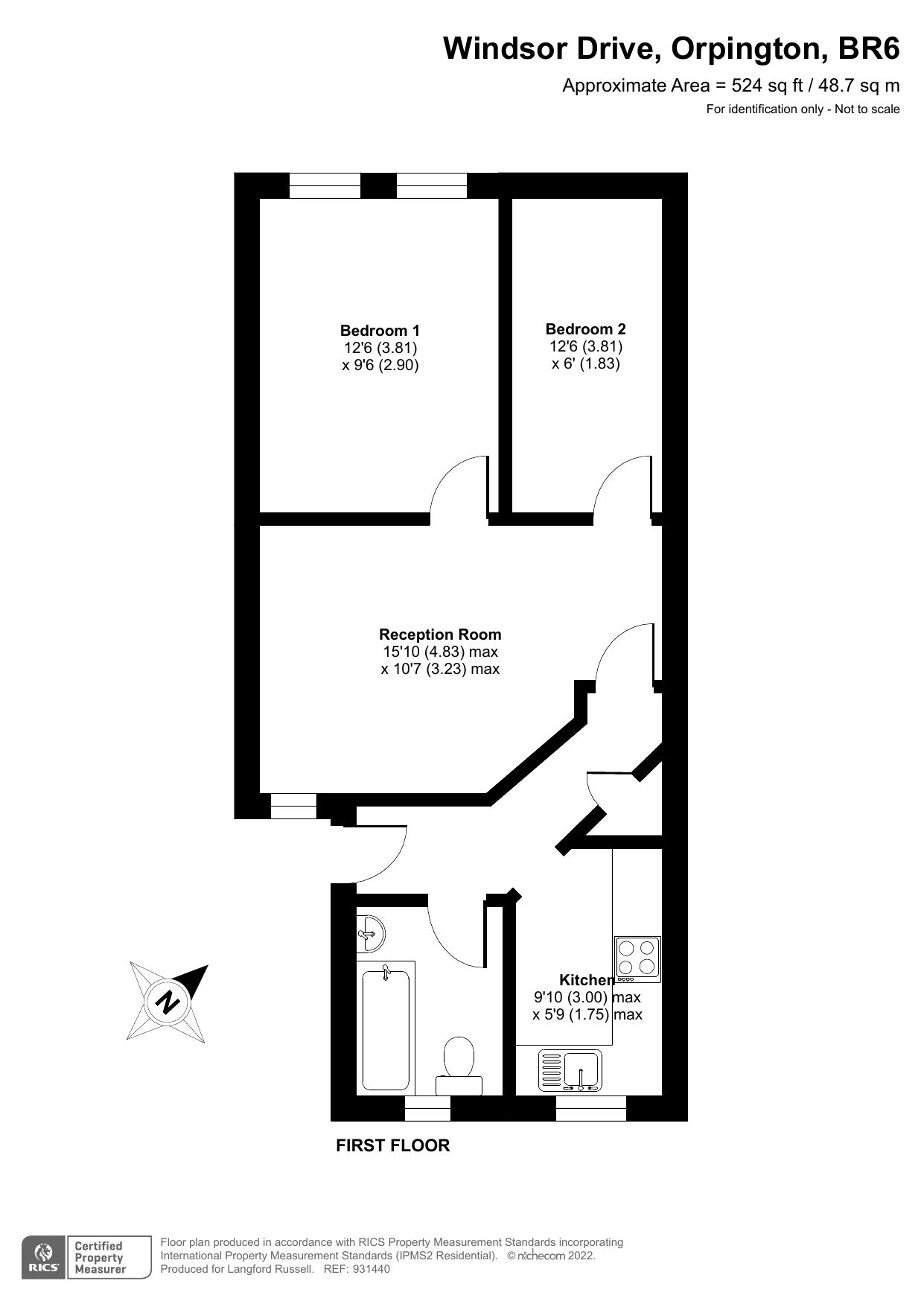 2 bed flat for sale in Windsor Drive, Chelsfield, Orpington BR6 Zoopla