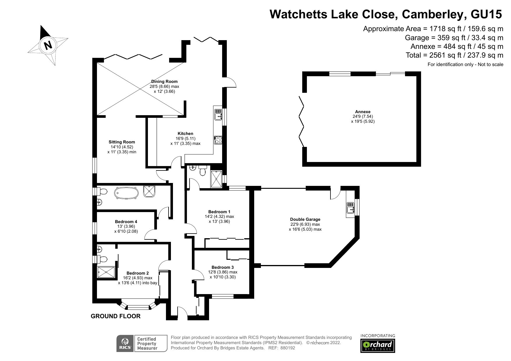 4 bed bungalow for sale in Watchetts Lake Close, Camberley GU15 Zoopla