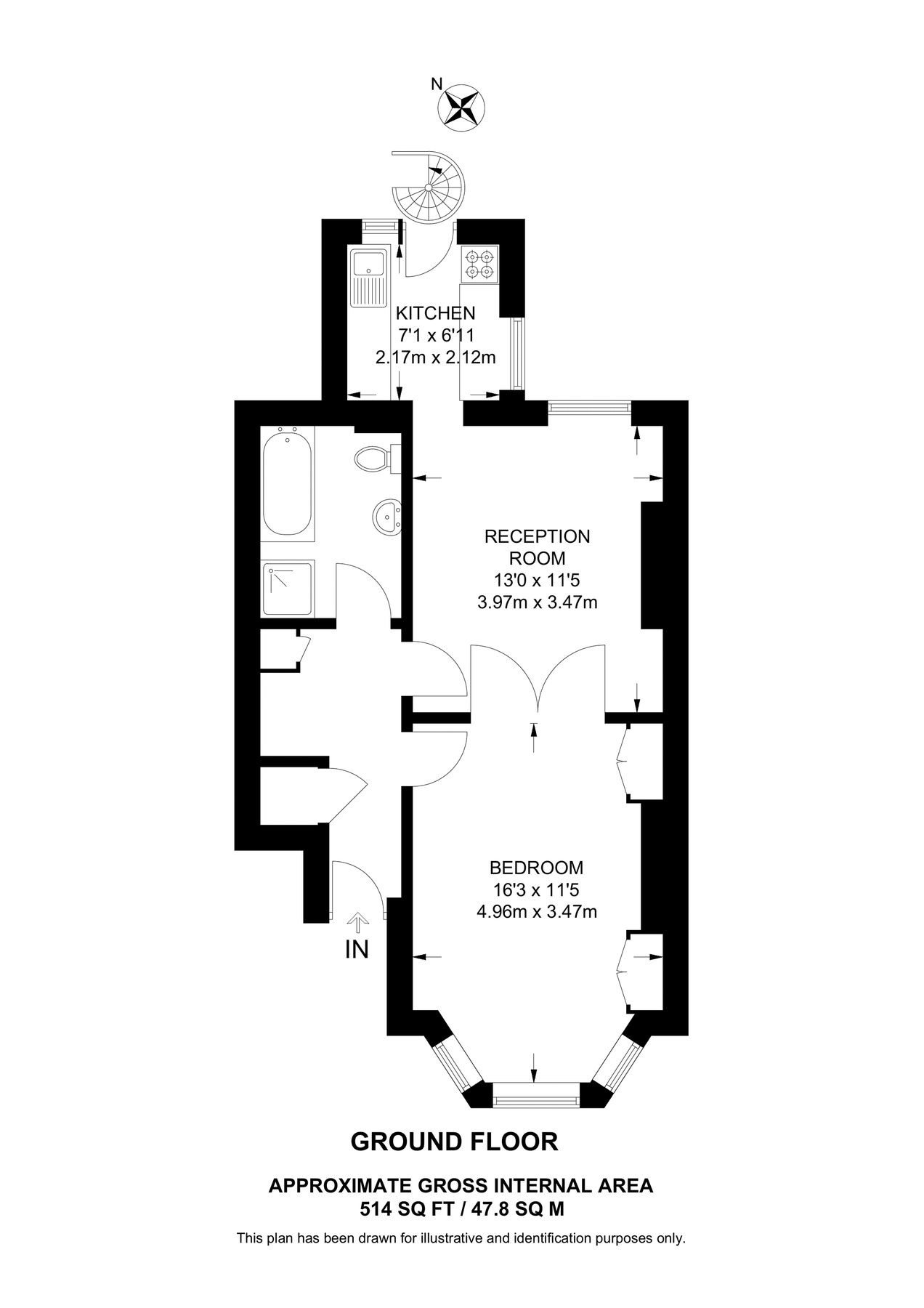 1 bed flat to rent in Endlesham Road, Balham, London SW12 Zoopla