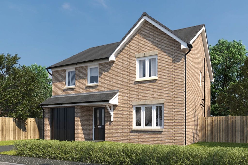 New home, 4 bed detached house for sale in "The Geddes Plot 6" at