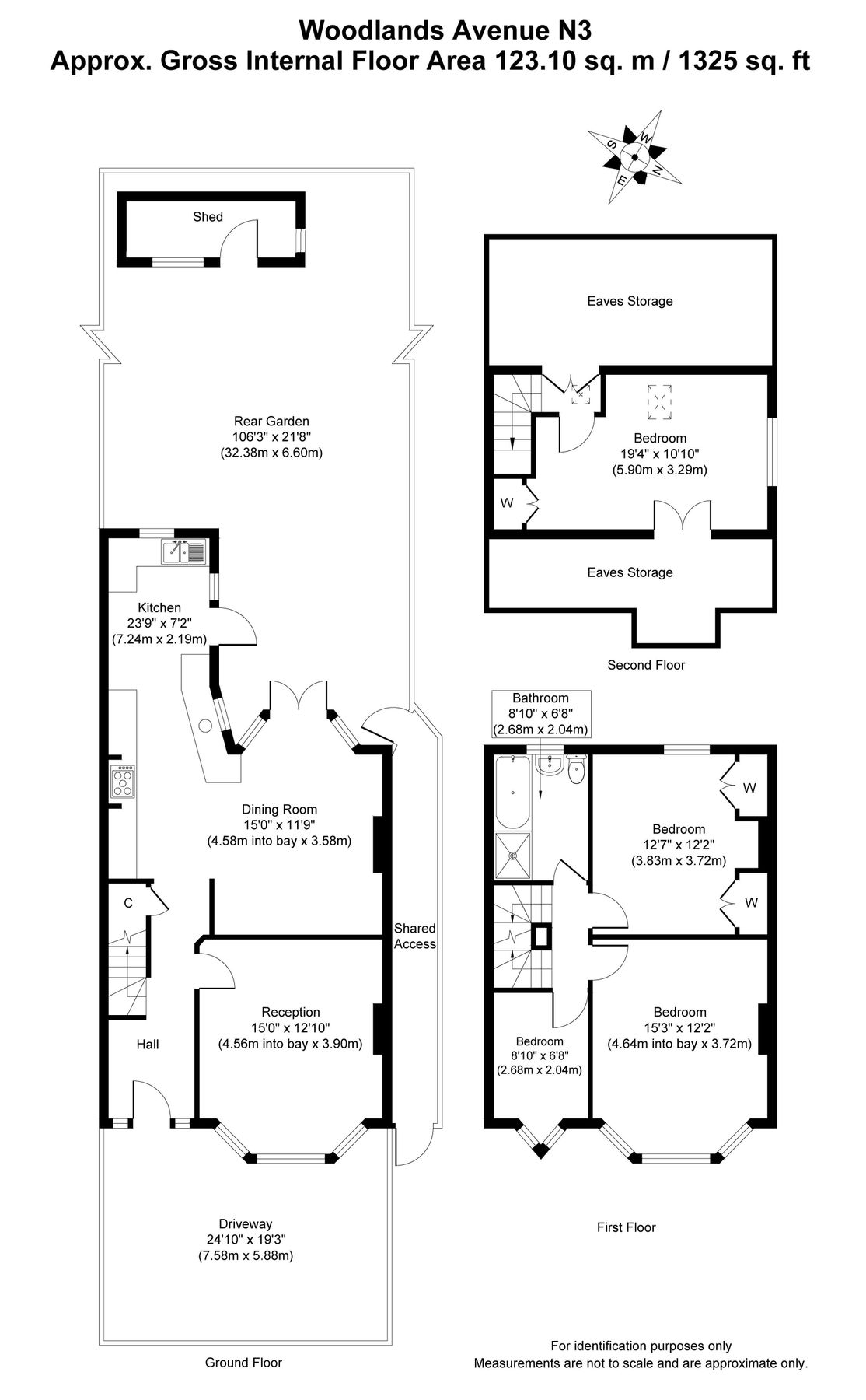 4 bed terraced house for sale in Woodlands Avenue, Finchley N3 Zoopla