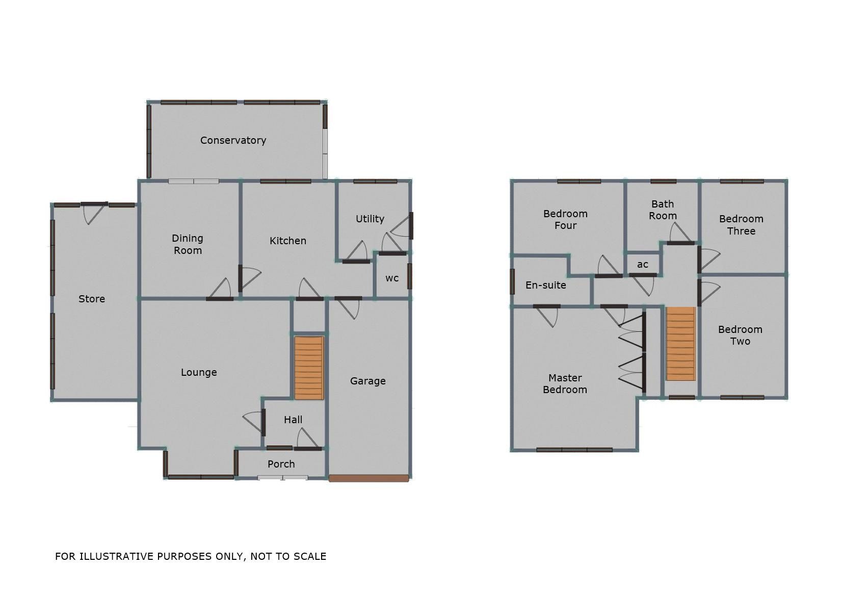 4 bed detached house for sale in Bramble Lane, Hunslet, Burntwood WS7