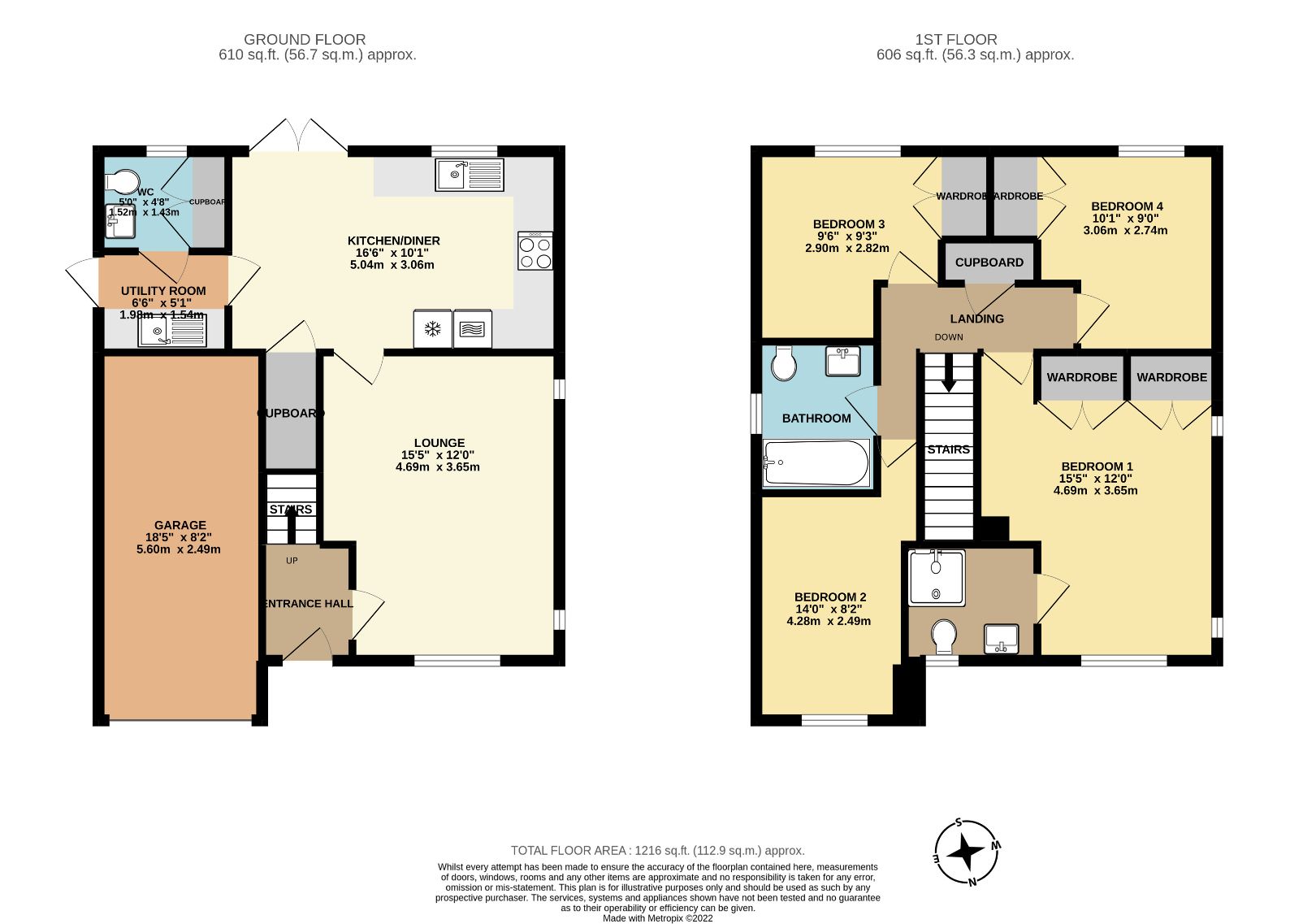 4 bed detached house for sale in Monins Road, Iwade, Sittingbourne ME9