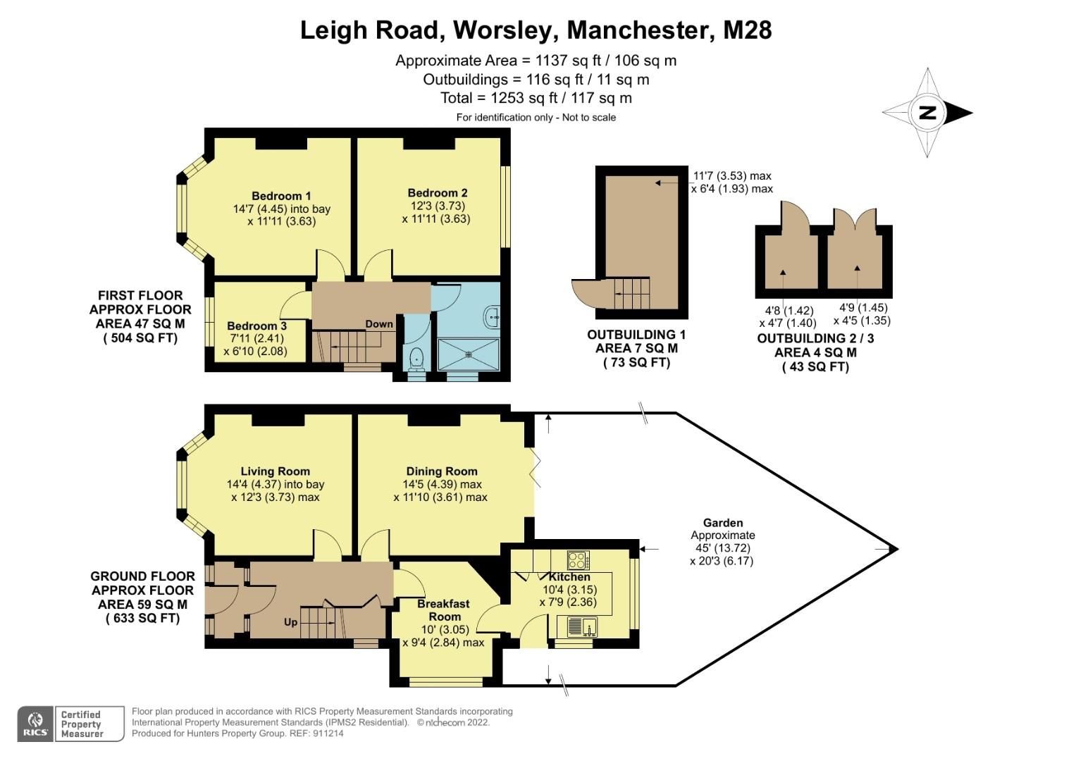 3 bed semidetached house for sale in Leigh Road, Worsley, Manchester