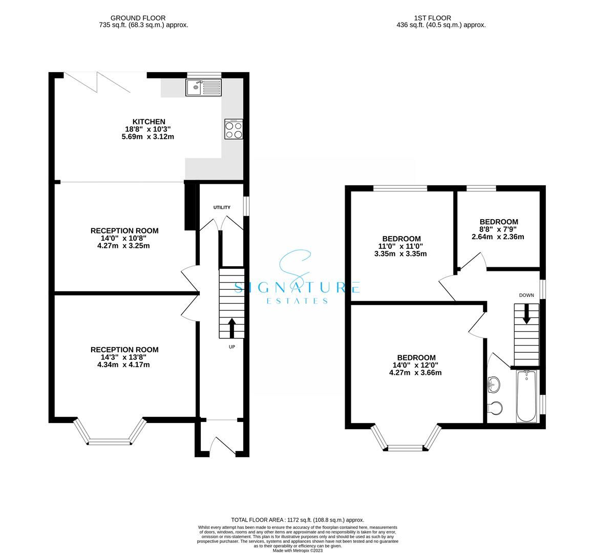 3 bed semidetached house for sale in Bushey Mill Crescent, Watford