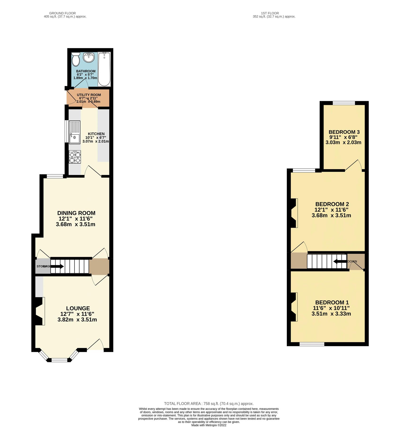 3 bed terraced house to rent in Tonge Road, Murston, Sittingbourne ME10