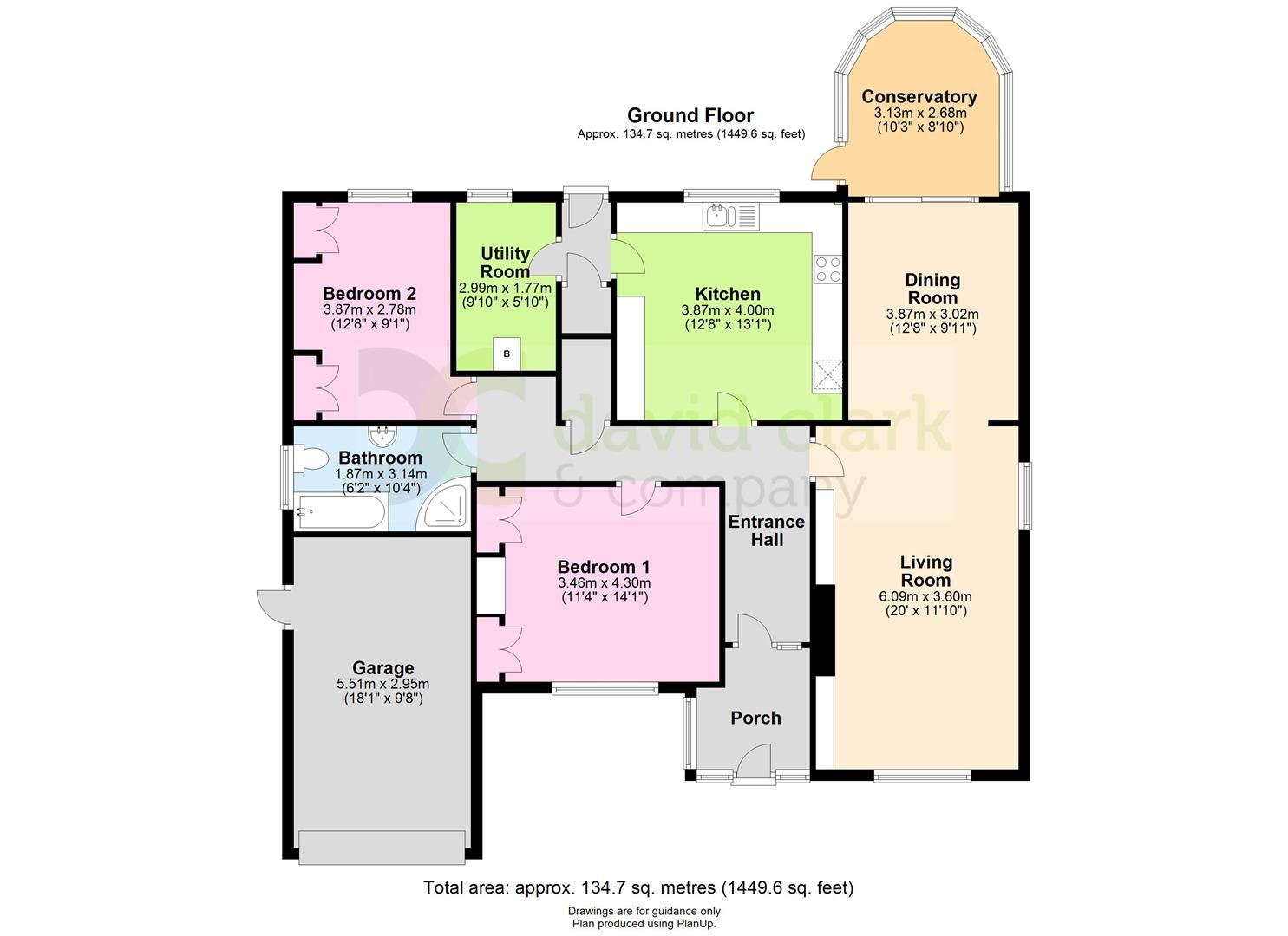 2 bed detached bungalow for sale in Wisbech Road, Littleport, Ely CB6
