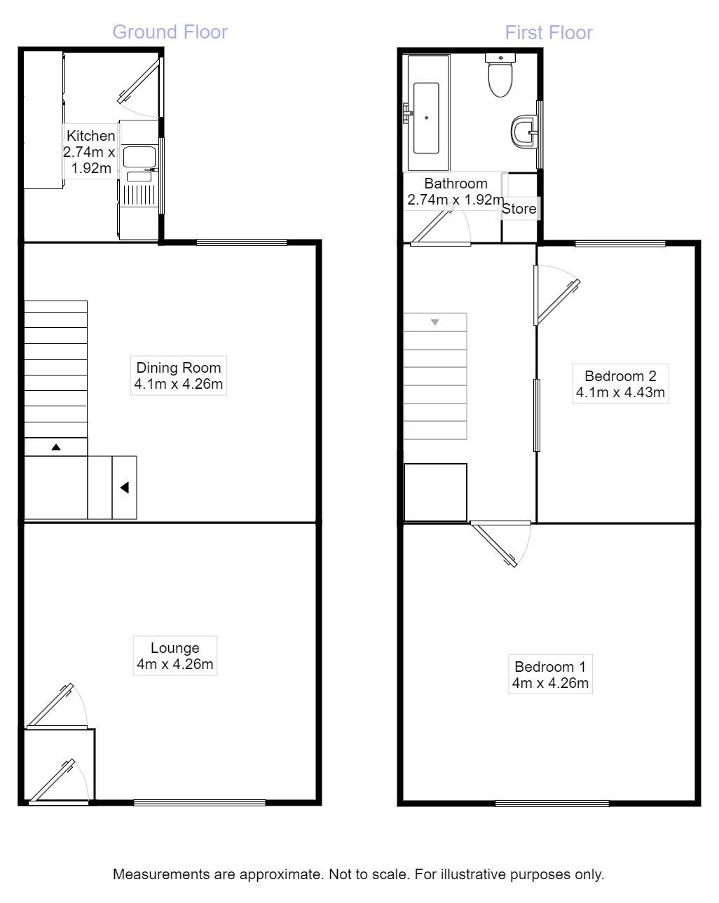 2 bed terraced house for sale in Ellesmere Street, Swinton, Manchester