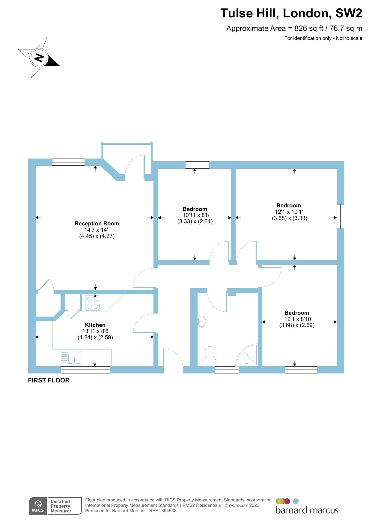 3 bed flat for sale in Tulse Hill, London SW2 Zoopla