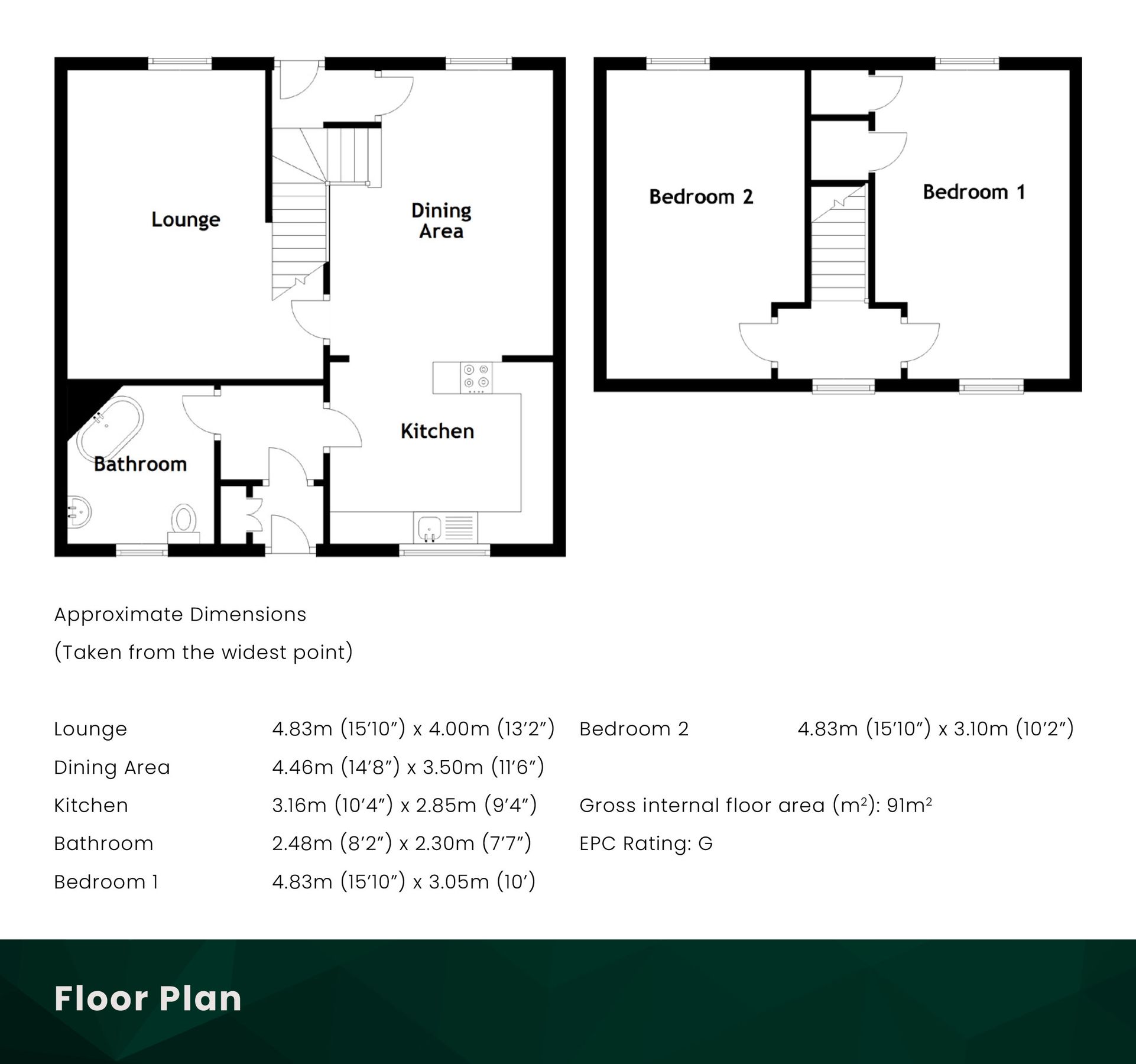 2 bed terraced house for sale in Roman Camp Cottages, Broxburn, West