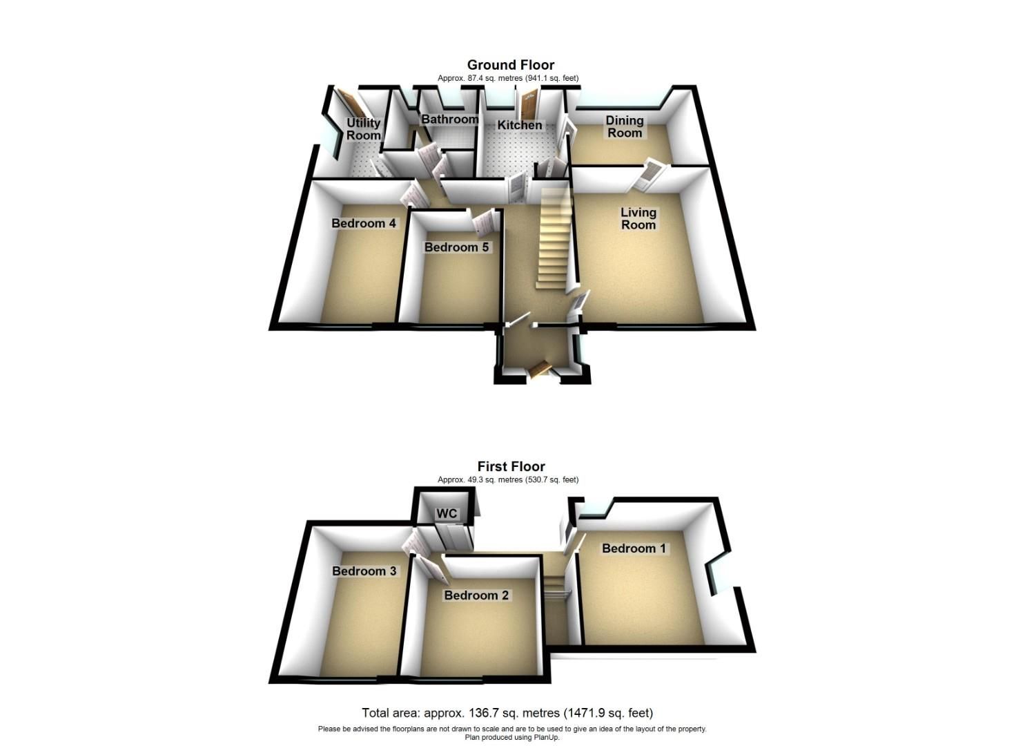 5 bed detached bungalow for sale in Well Lane, Murton Village