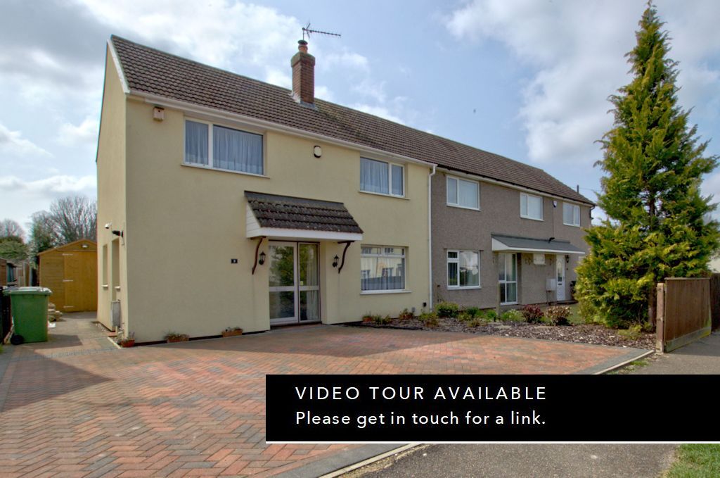 3 bed semidetached house for sale in Evans Way, Sawston, Cambridge