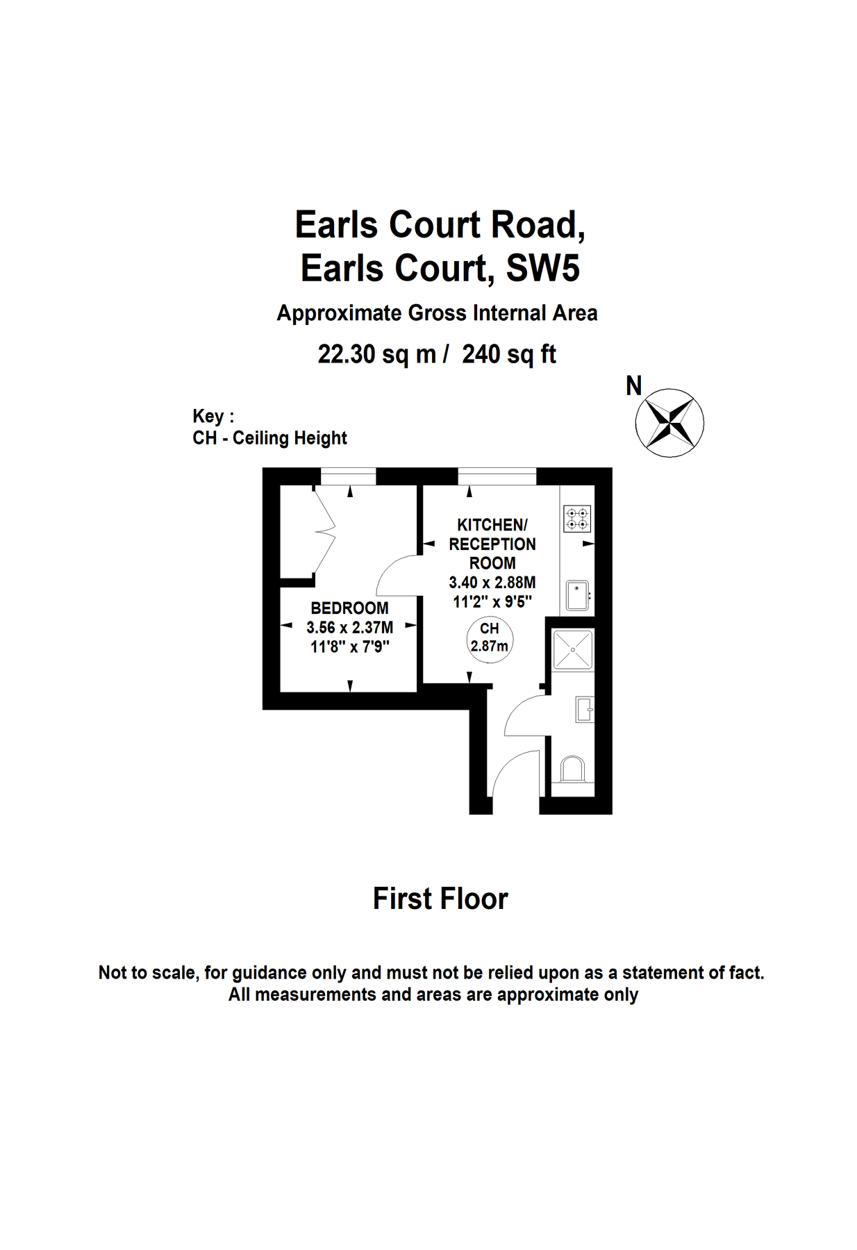 1 bed flat to rent in Earls Court Road, Earls Court, London SW5 Zoopla