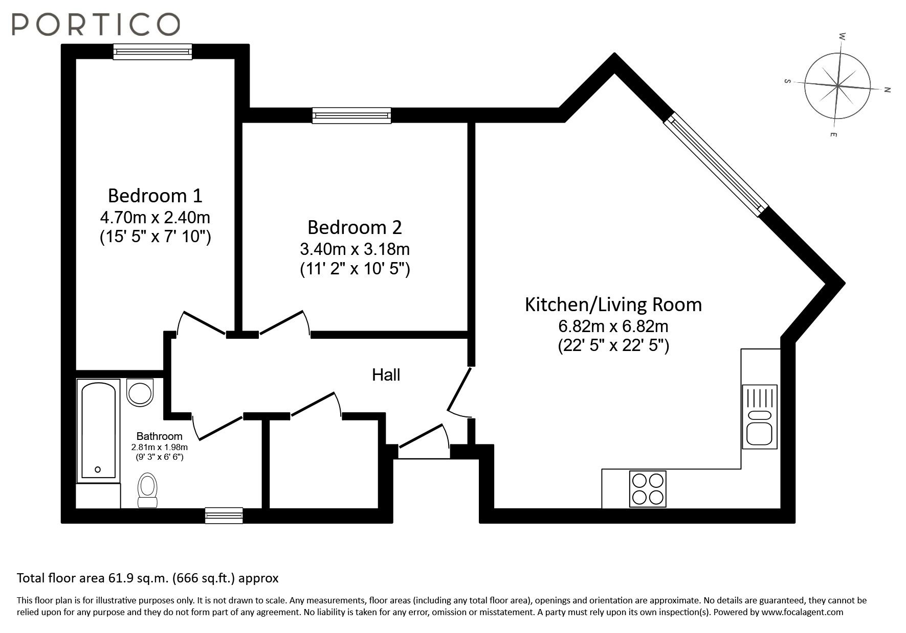 2 bed flat to rent in Northumberland Park, London N17 Zoopla