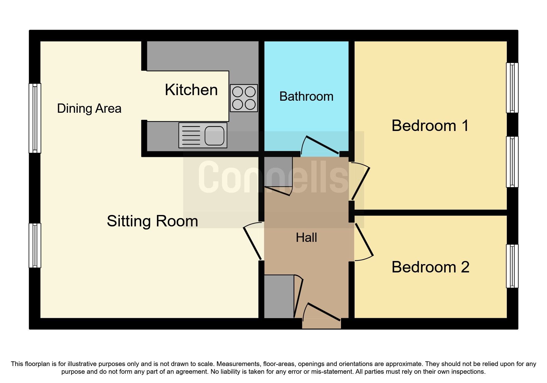 2 bed flat for sale in Ancona Close, Ramleaze, Swindon SN5 Zoopla