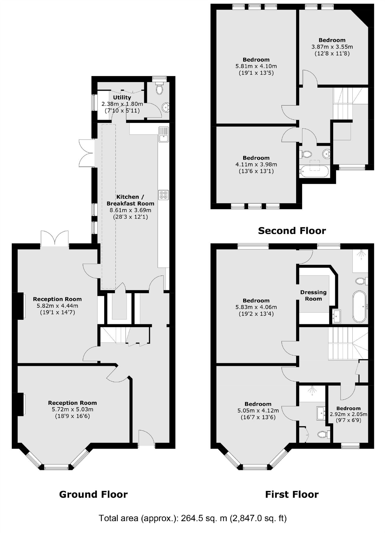 6 bed property for sale in Kirkstall Road, London SW2 Zoopla