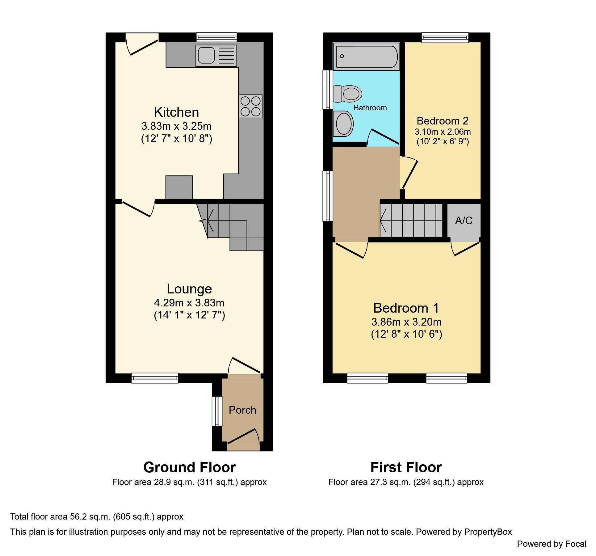 2 bed semidetached house for sale in Paddock Lane, Metheringham