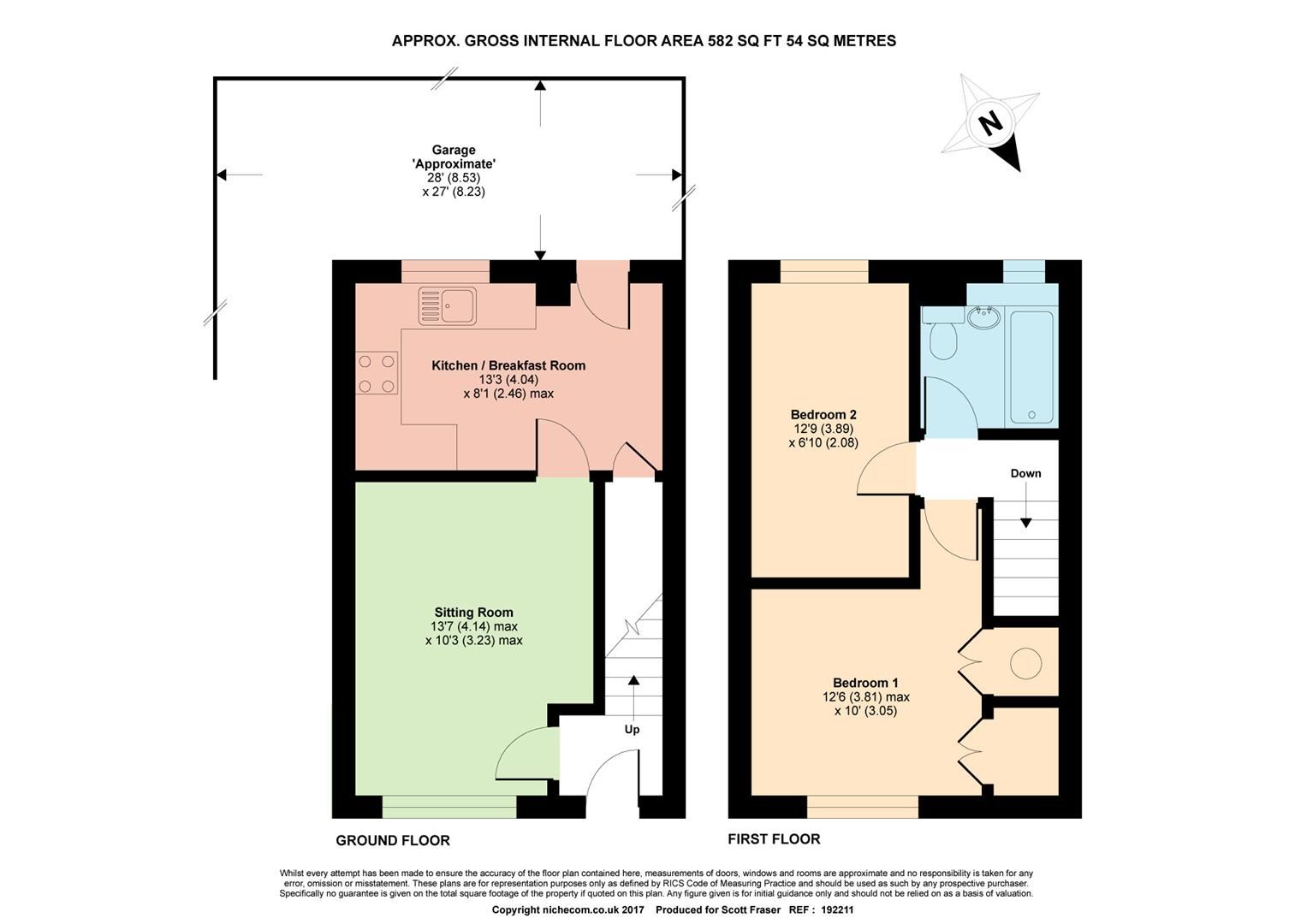 2 bed semidetached house to rent in Fogwell Road, Botley, Oxford OX2