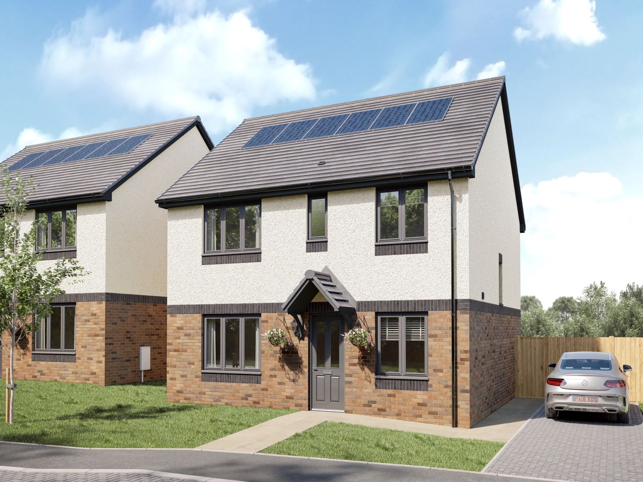 New home, 4 bed detached house for sale in "The Thurso" at Blindwells