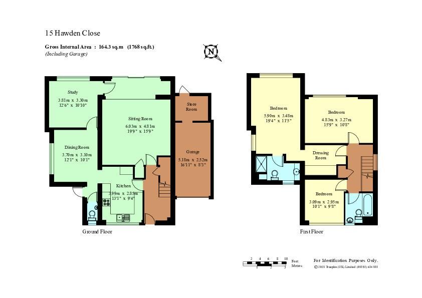3 bed detached house for sale in Hawden Close, Hildenborough, Tonbridge