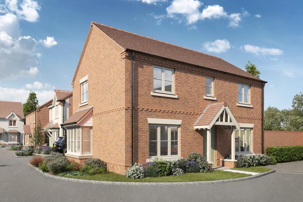 New home, 4 bed detached house for sale in Nottingham Road, Burton