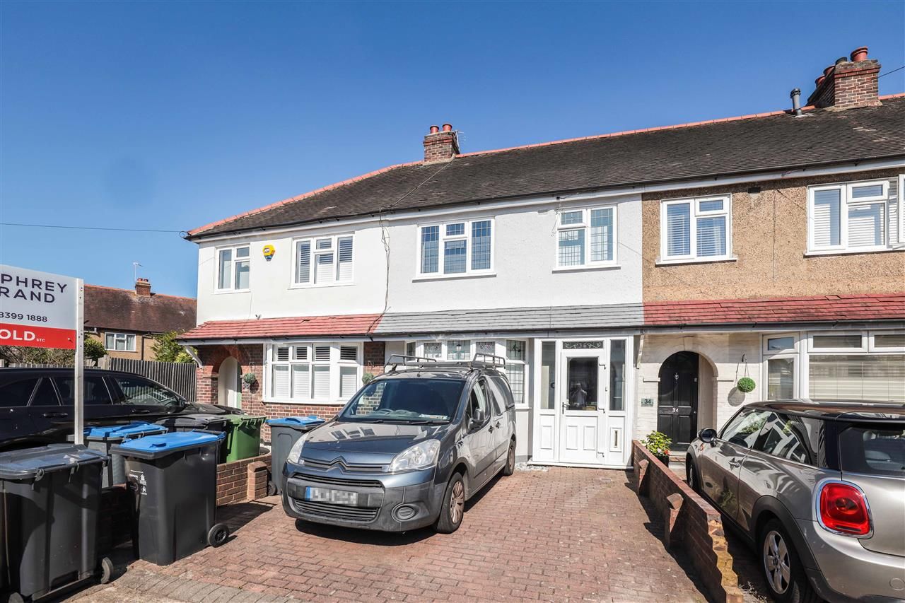 3 bed terraced house for sale in Ronelean Road, Tolworth, Surbiton KT6