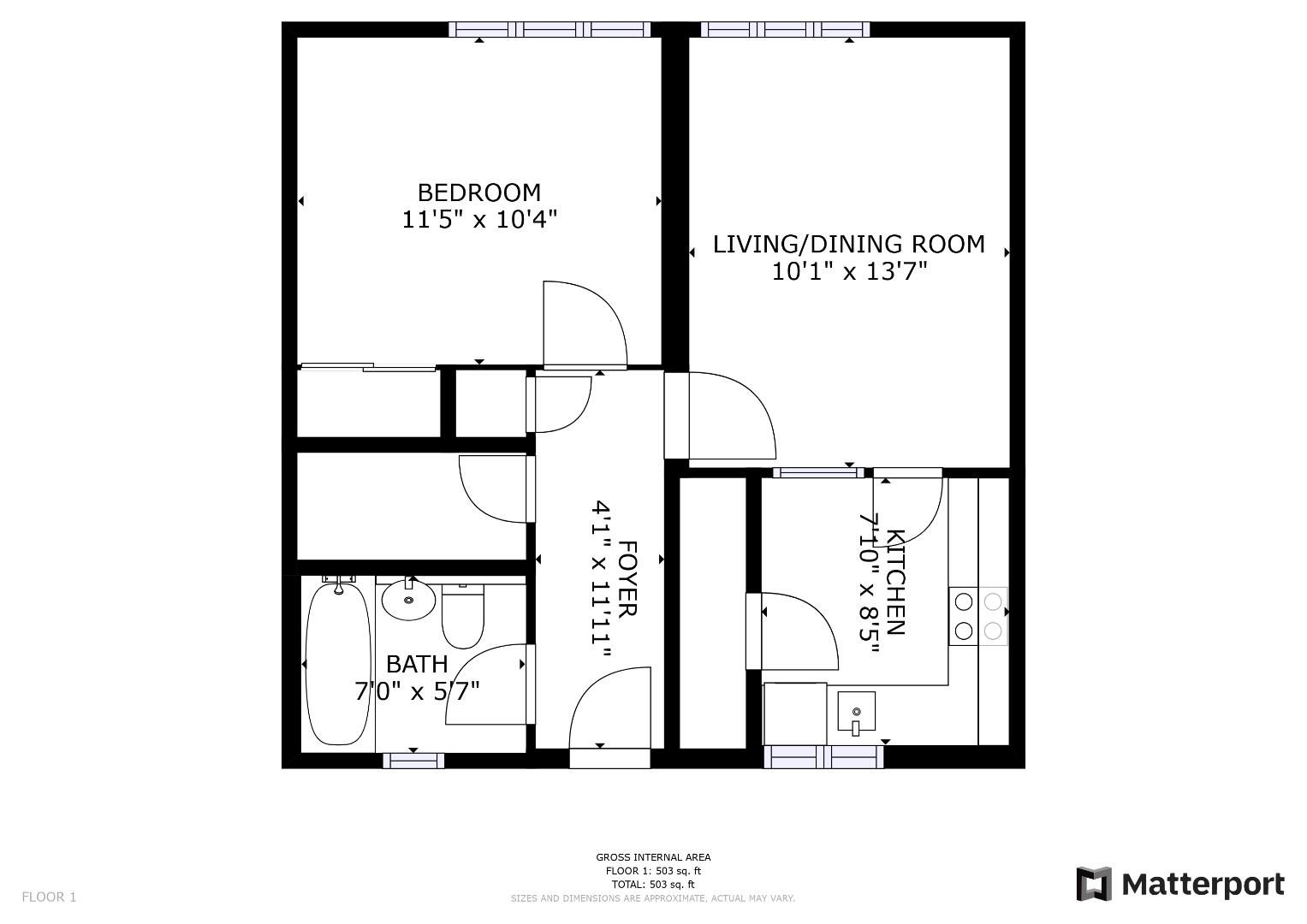1 bed flat for sale in Clements Road, Ramsgate CT12 Zoopla