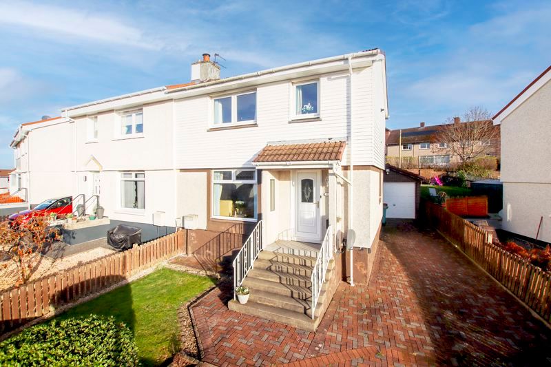 3 bed semidetached house for sale in Knowe Crescent, Newarthill
