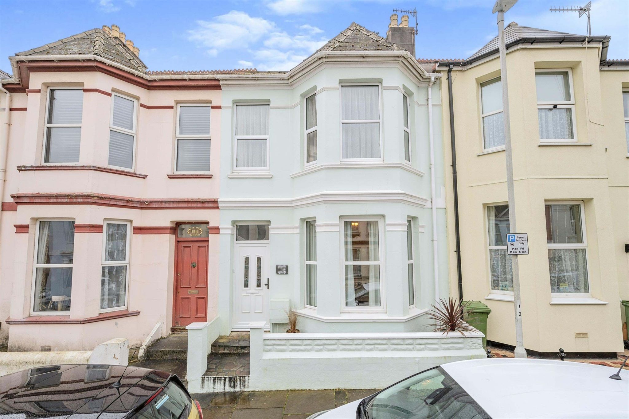 3 bed terraced house for sale in Desborough Road, St Judes, Plymouth