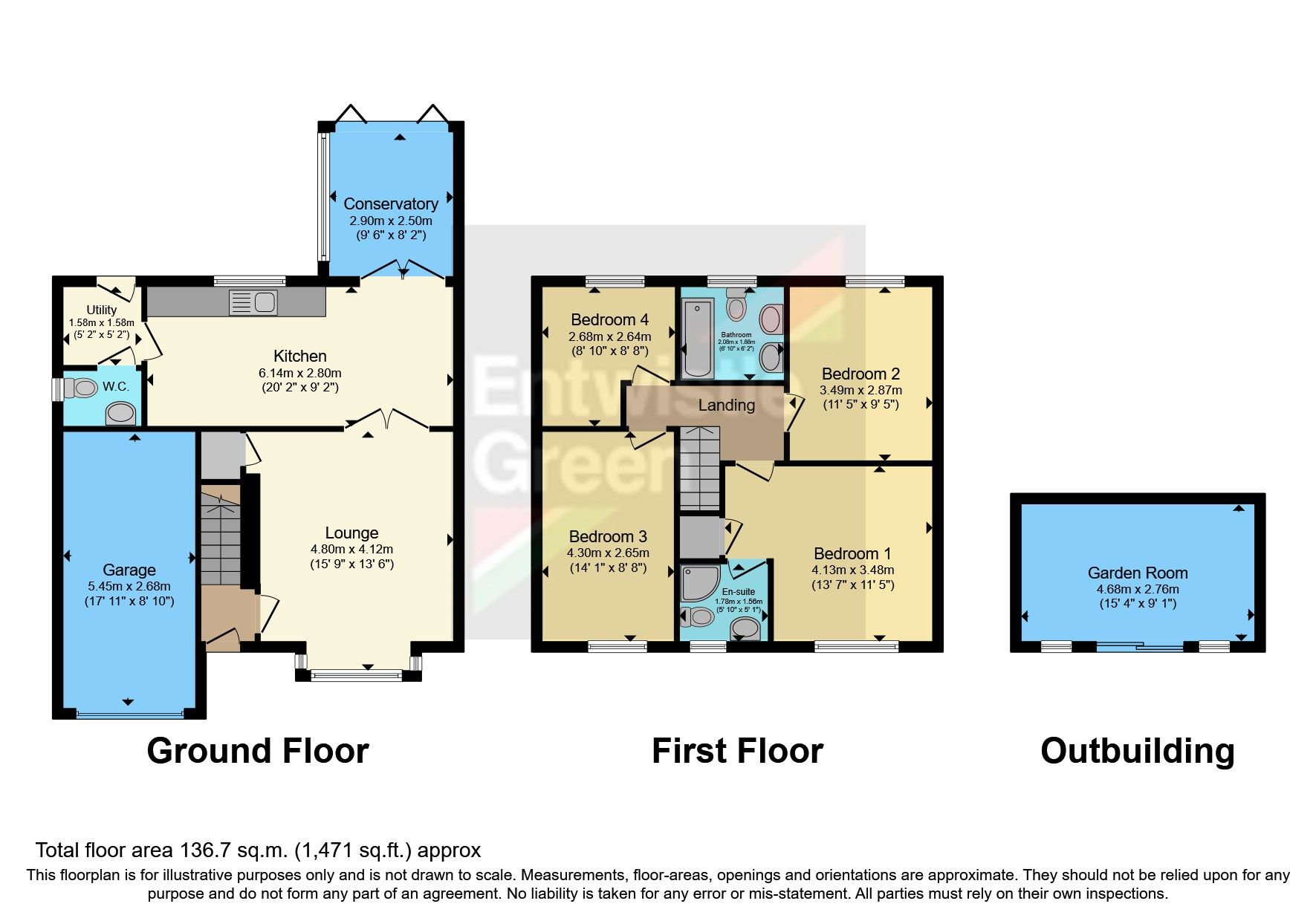 4 bed detached house for sale in Harvest Way, Hindley Green, Wigan