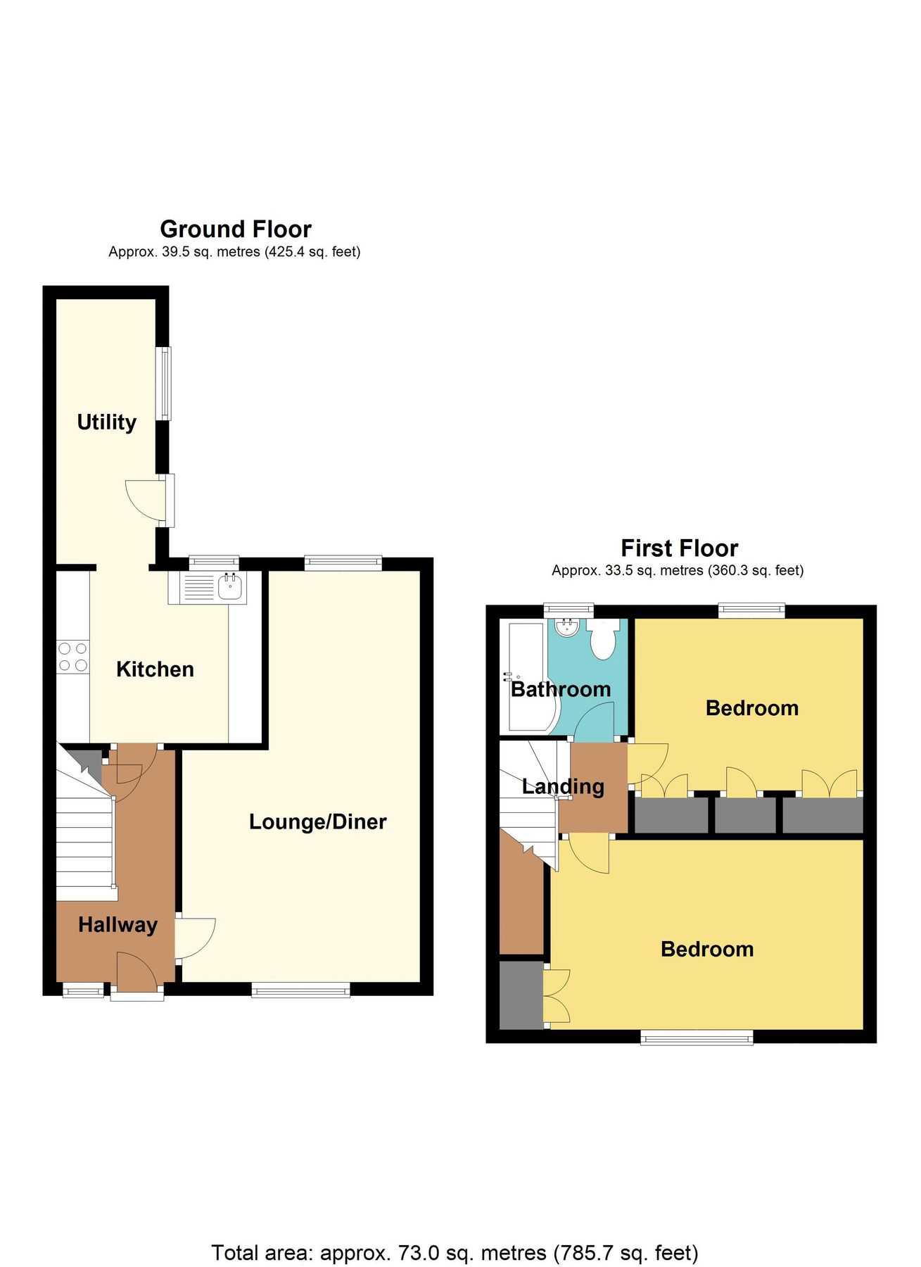 2 bed end terrace house for sale in Sycamore Place, Upper Cwmbran
