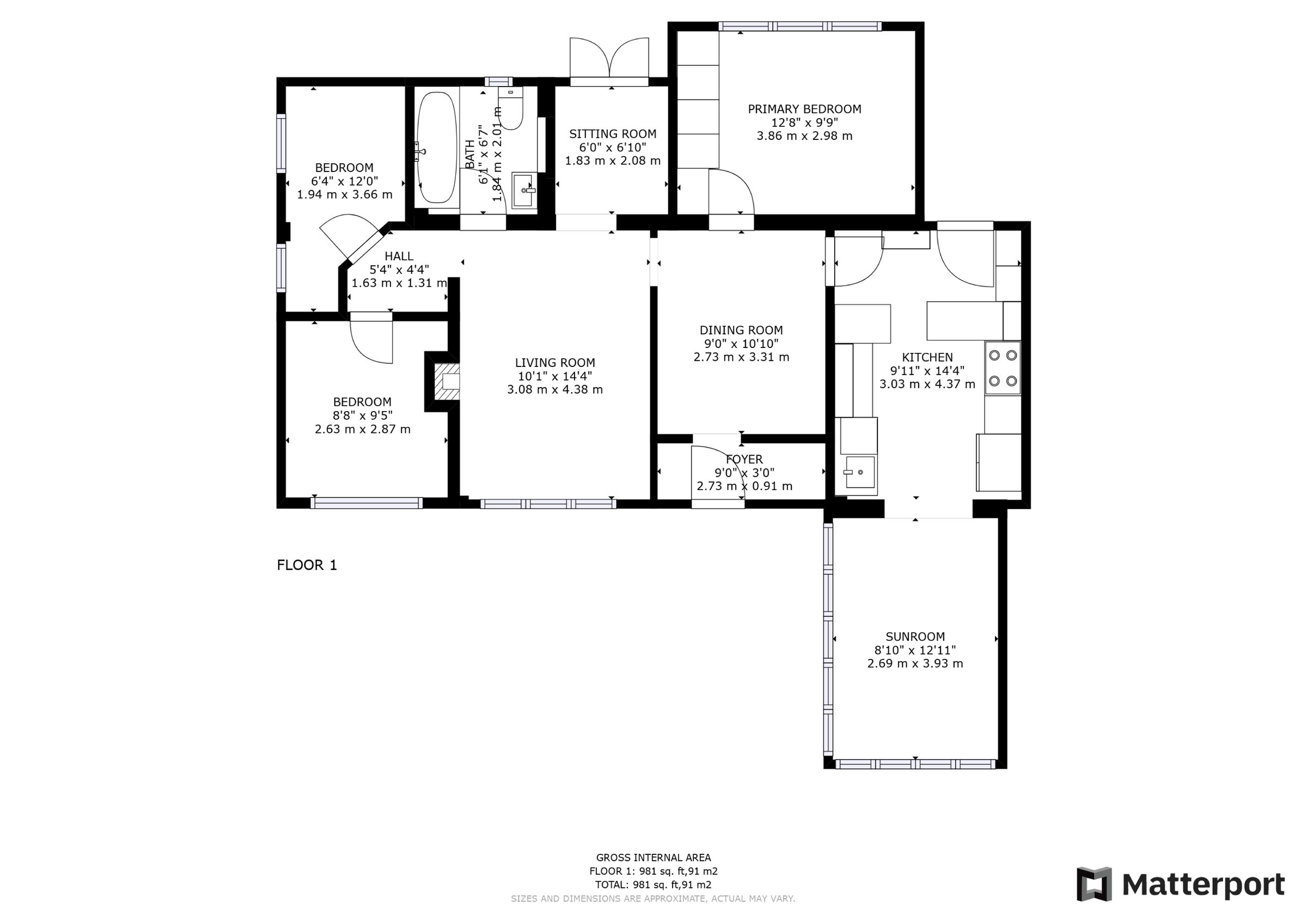 3 bed bungalow for sale in Newport Road, Woburn Sands, Milton Keynes