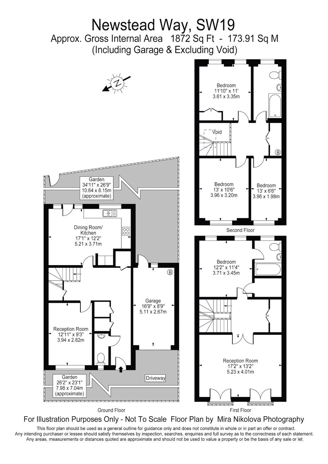 4 bed end terrace house to rent in Newstead Way, Wimbledon Village SW19