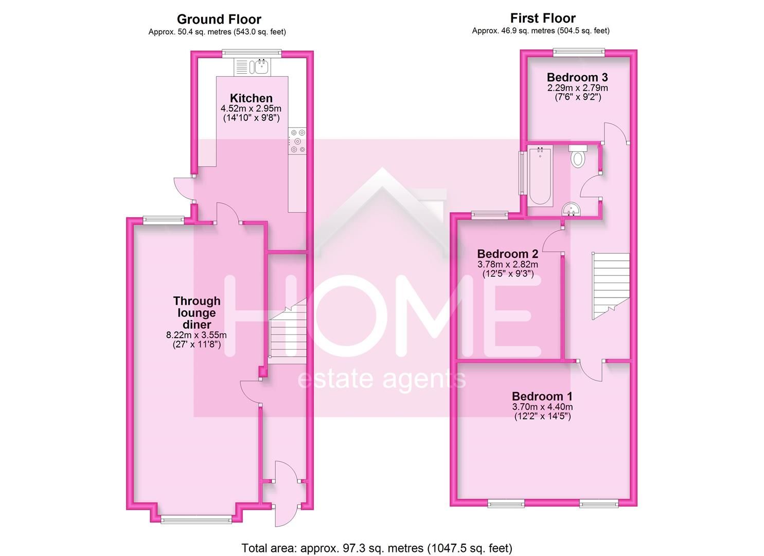 3 bed terraced house for sale in Gorse Street, Stretford, Manchester
