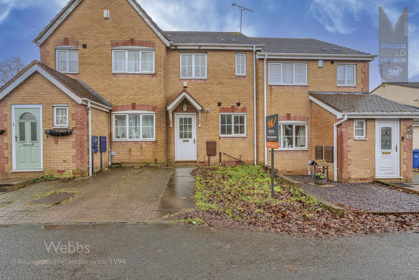 2 bed terraced house for sale in Sandown Close, Rawnsley, Cannock WS12