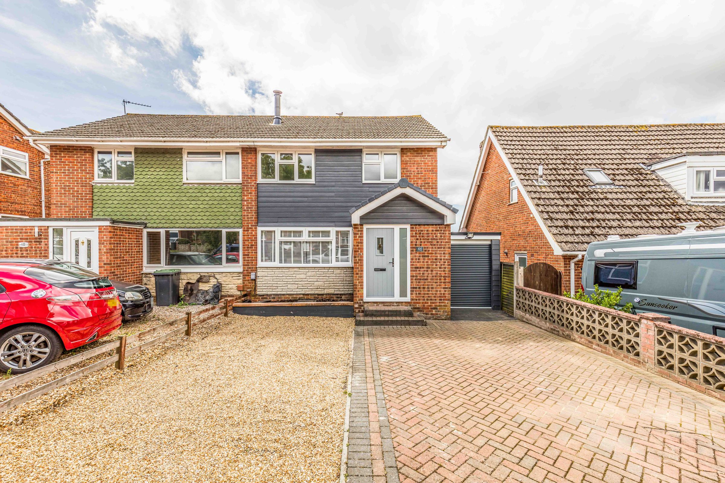 3 bed semidetached house for sale in Kingscote Road, Cowplain