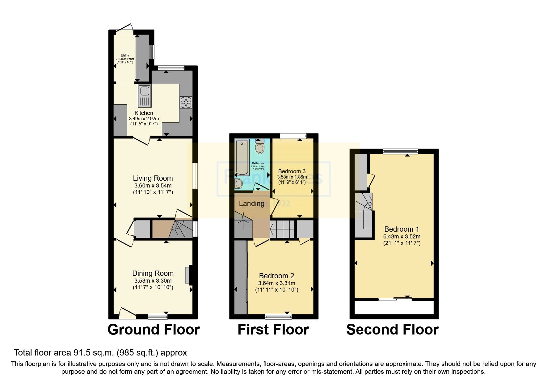 3 bed end terrace house for sale in Main Street, East Leake