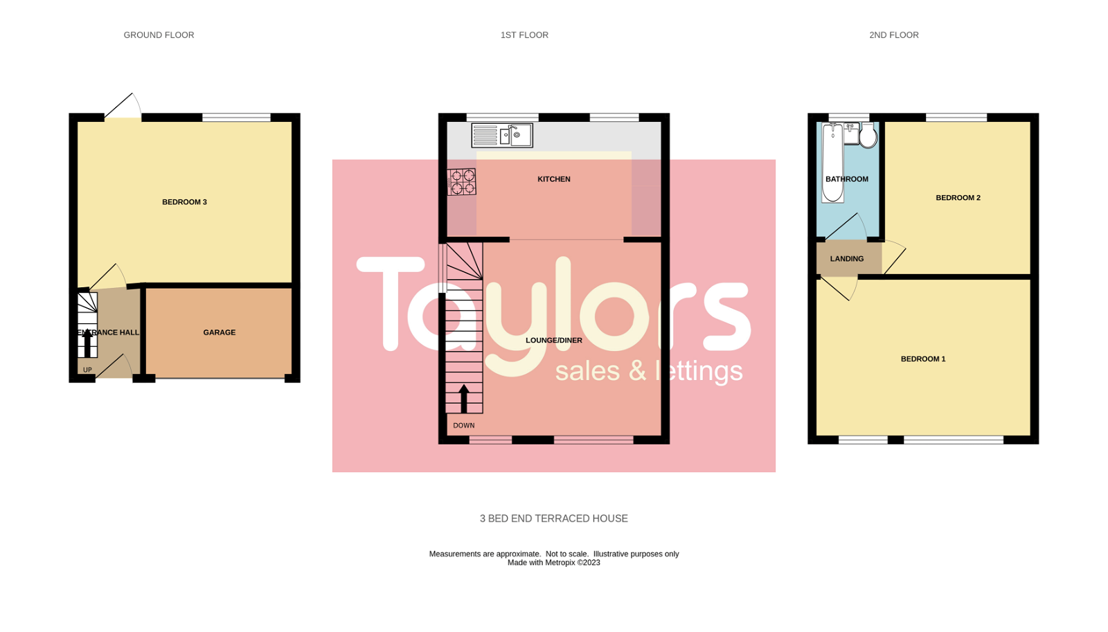 3 bed end terrace house for sale in Higher Audley Avenue, Torquay TQ2