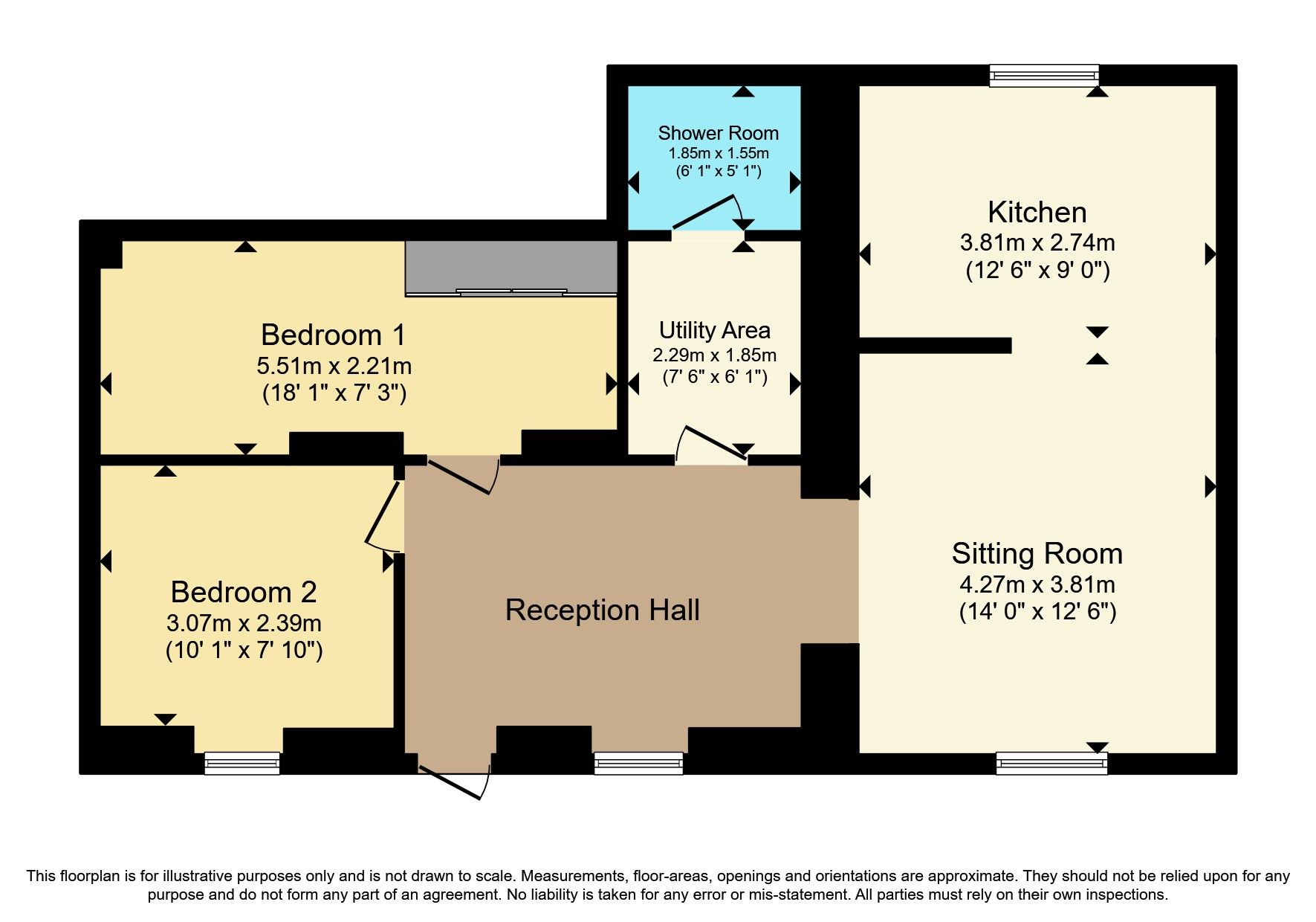 2 bed flat for sale in Polnoon Street, Eaglesham, East Renfrewshire G76
