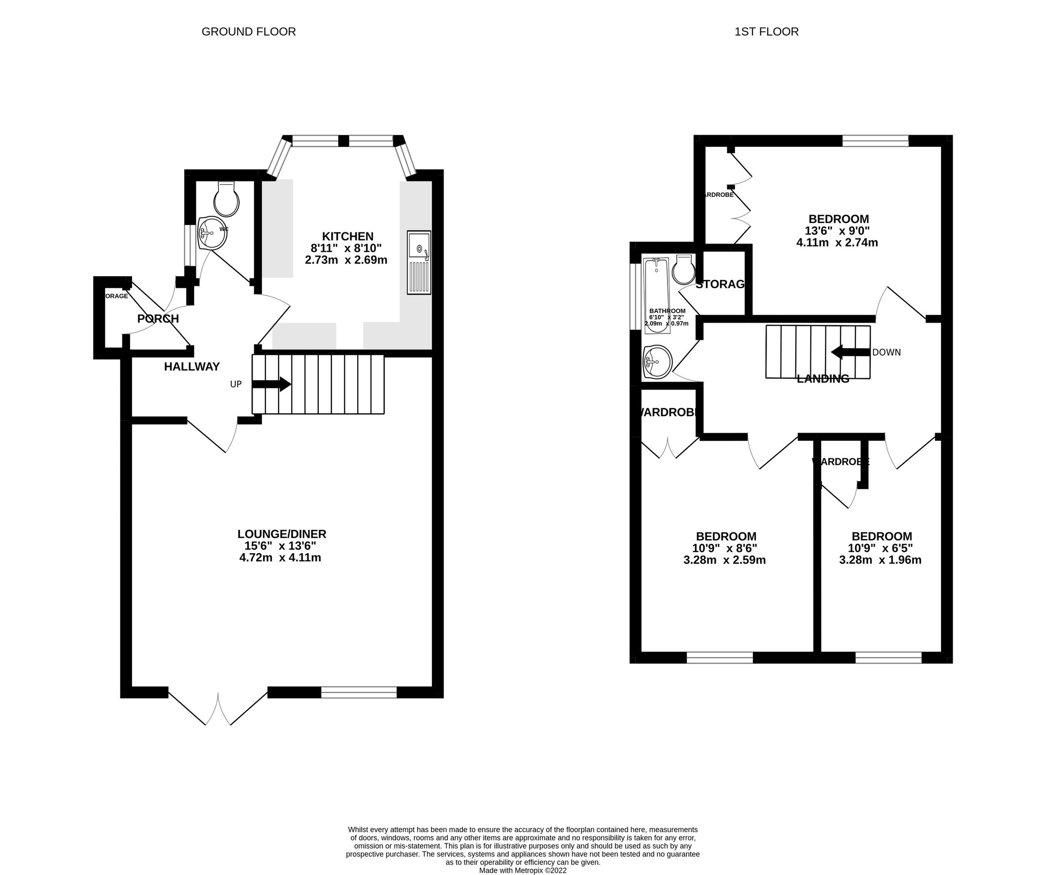 3 bed terraced house for sale in The Copse, Rowledge, Farnham, Surrey
