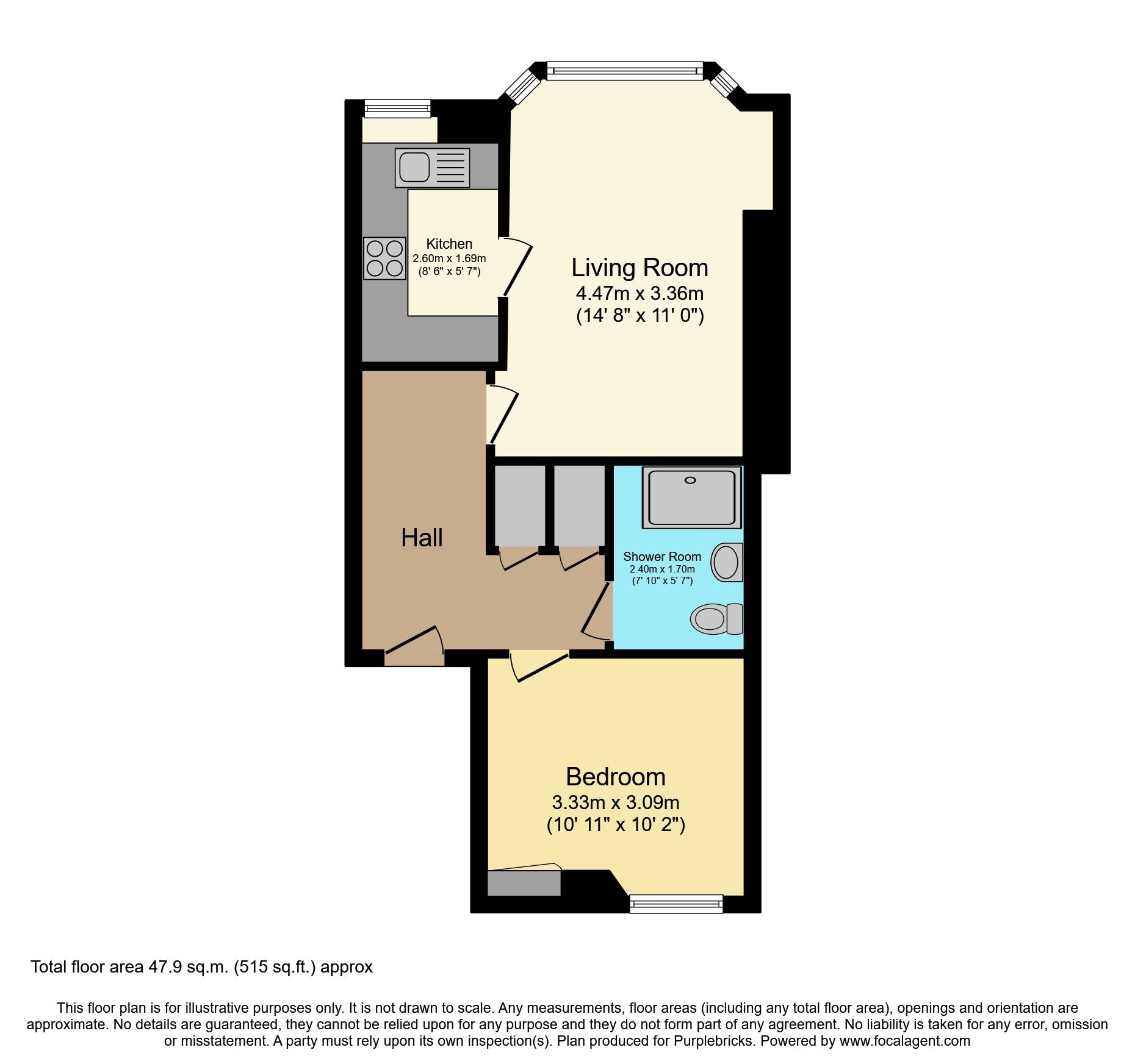 1 bed flat for sale in 235 Glasgow Road, Blantyre G72 Zoopla