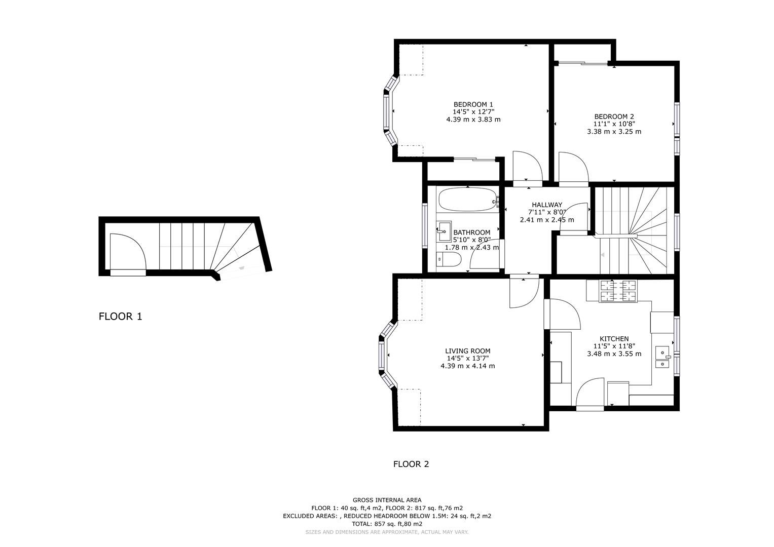 2 bed flat for sale in Flat 2, 183 High Street, Auchterarder PH3 Zoopla