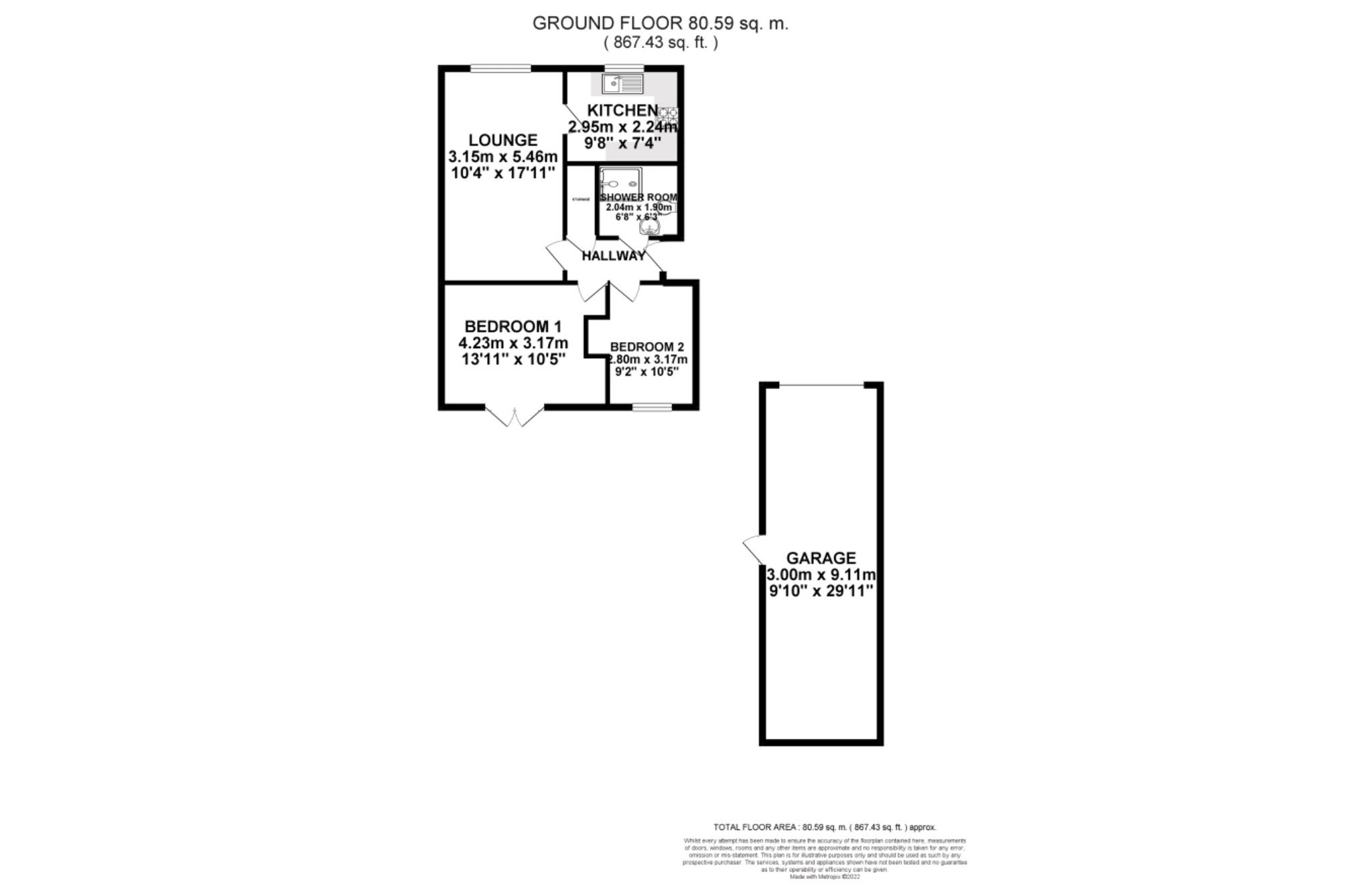 2 bed semidetached bungalow for sale in Sherwood Drive, Wigan, Greater