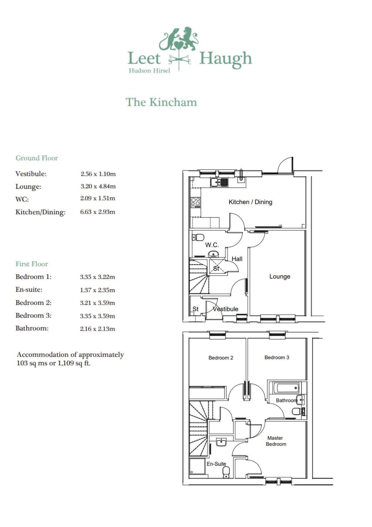 New home, 3 bed semidetached house for sale in Plot 24, The Kincham