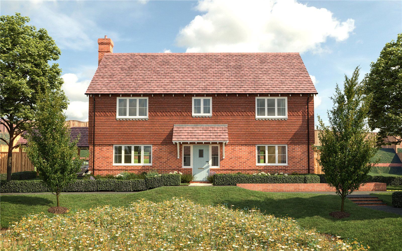 New home, 4 bed detached house for sale in Hillbury Fields, Ticehurst