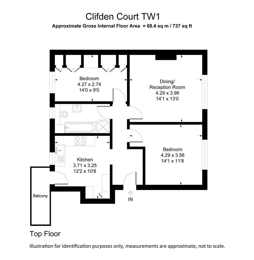 2 bed flat for sale in Clifden Road, Twickenham TW1 Zoopla