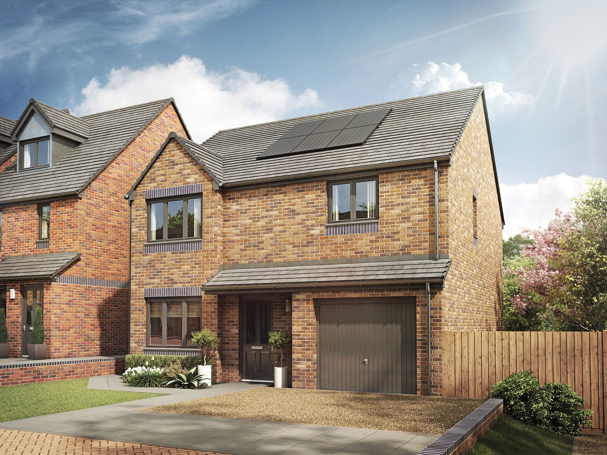New home, 4 bed detached house for sale in "The Balerno" at Gilmerton Station Road, Edinburgh